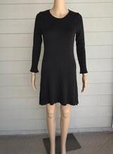 Load image into Gallery viewer, M. Rena Charcoal Sweater Dress