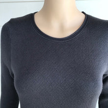 Load image into Gallery viewer, M. Rena Charcoal Sweater Dress