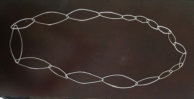 Seraglio Diamond Shaped Necklace