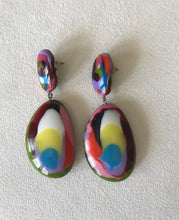 Load image into Gallery viewer, Jackie Brazil Double Pendant Earrings