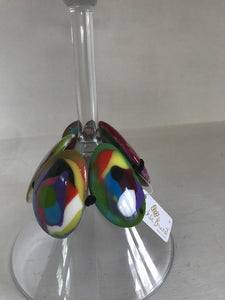 Jackie Brazil Multi Colored Oval Stretch Bracelet