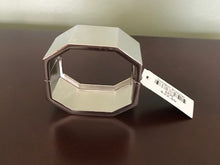 Load image into Gallery viewer, Octagon Silver Bracelet by Traci Lynn