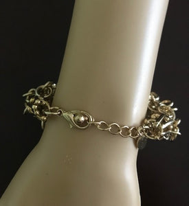 In The Loop Gold Bracelet by Traci Lynn