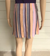 Load image into Gallery viewer, Multi Stripe Tie Front Skirt